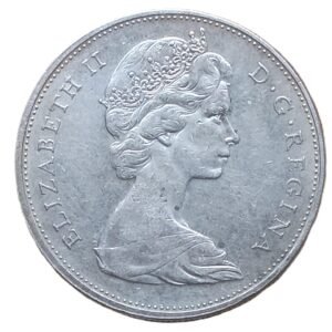 1 Dólar Canadá 1965 reverso