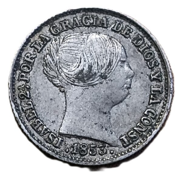 1 Real Isabel II 1853 Sevilla
