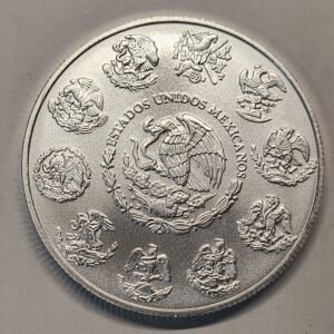 1 oz Silver LIBERTAD 2023 reverso