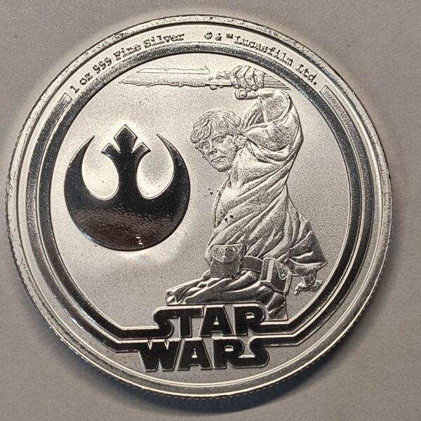 1 oz Silver STAR WARS 2025 – Luke