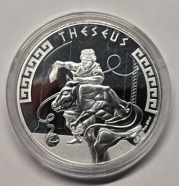 1 oz Silver TESEO – Héroes de la Mitología Griega