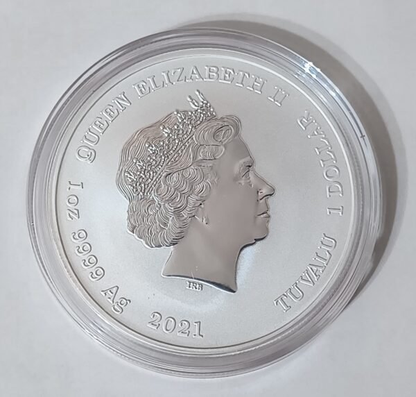 1 oz Silver WOLVERINE 2021 - Imagen 2