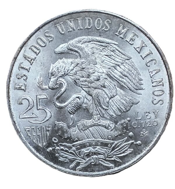 25 Pesos Juegos Olímpicos 1968 - México - Imagen 2