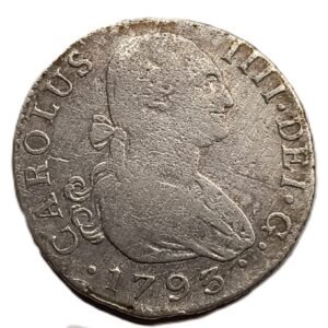 2 Reales 1793 Carlos IV · Sevilla