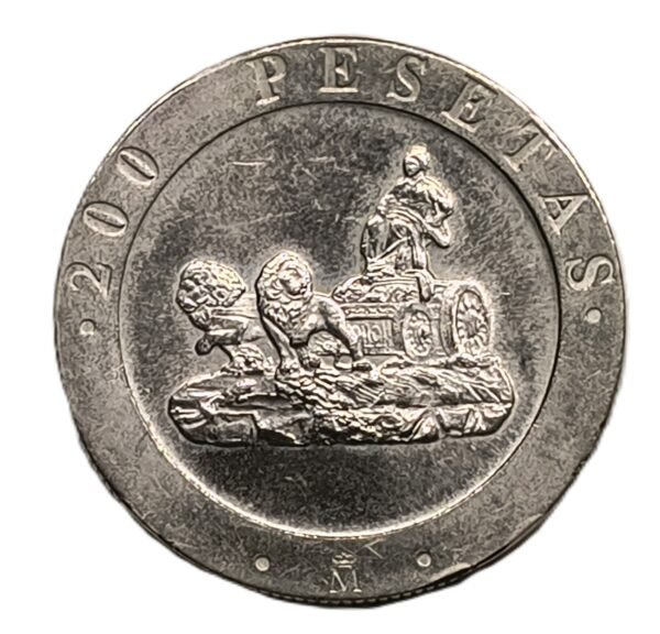 200 Pesetas 1990 · Juan Carlos I
