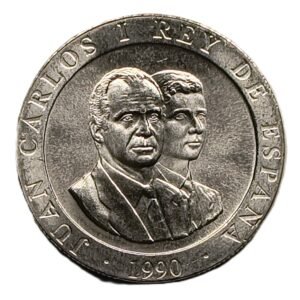 200 Pesetas 1990 · Juan Carlos I reverso