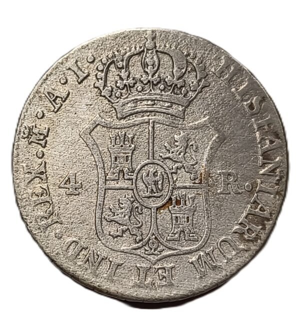 4 Reales 1811 José Napoleón - Imagen 2