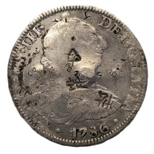 8 Reales 1786 Carlos III · México FM