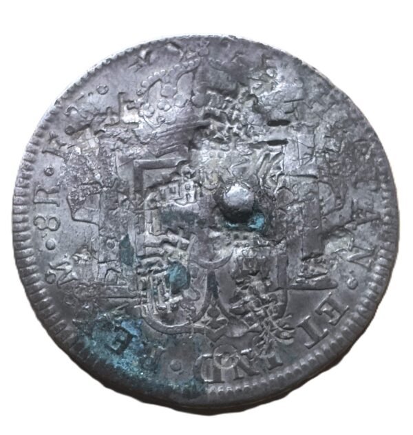 8 Reales 1802 Carlos IV México F.T. - Imagen 2