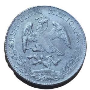 8 reales 1896 Zs/FZ reverso