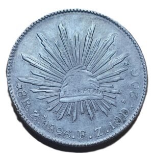 8 reales 1896 Zs/FZ
