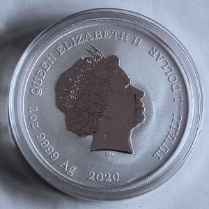 Bart Simpson 1 oz Plata 2020 Proof reverso