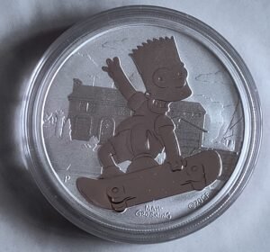 Bart Simpson 1 oz Plata 2020 Proof