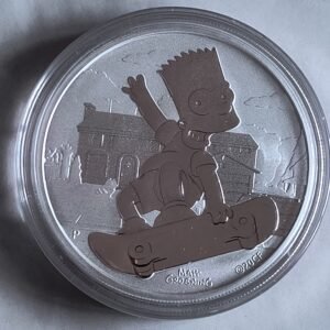 Bart Simpson 1 oz Plata 2020 Proof