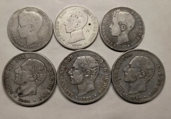 Lote centenario de la peseta (spot teorico)