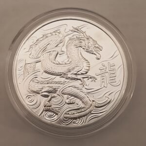 1 oz Jody Clark Dragon Lunar 2024
