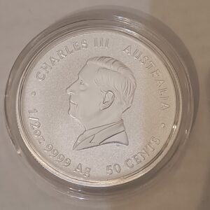 1/2 oz Caballo 2026 Lunar 3 (Australia) reverso