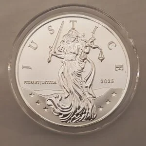 1 oz LADY JUSTICE 2025