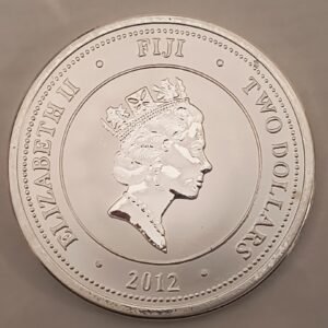1 oz TORTUGA CAREY 2012 $2 (Niue) reverso