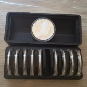 caja para monedas de 30g/1oz de plata