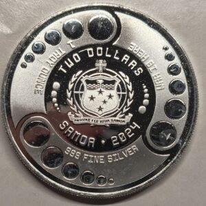 1 oz ALIEN DE BATALLA 2024 (Samoa) reverso