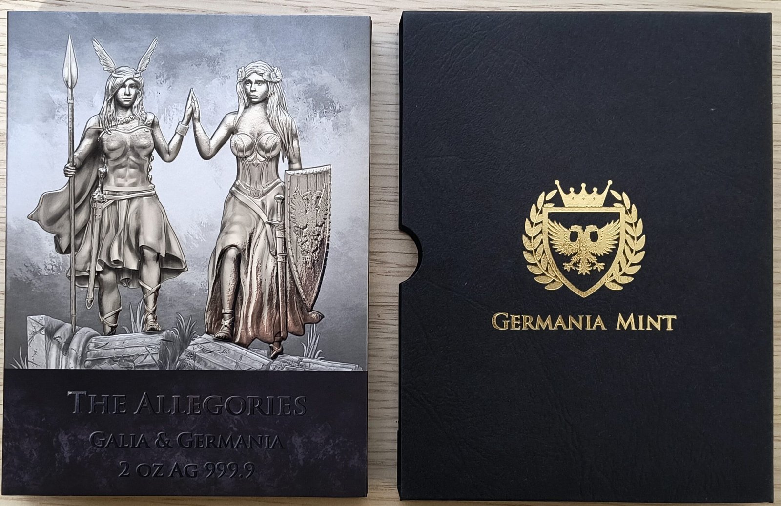 2 Oz Plata Germania 2023 - Allegories: Germania & Galia - Imagen 3