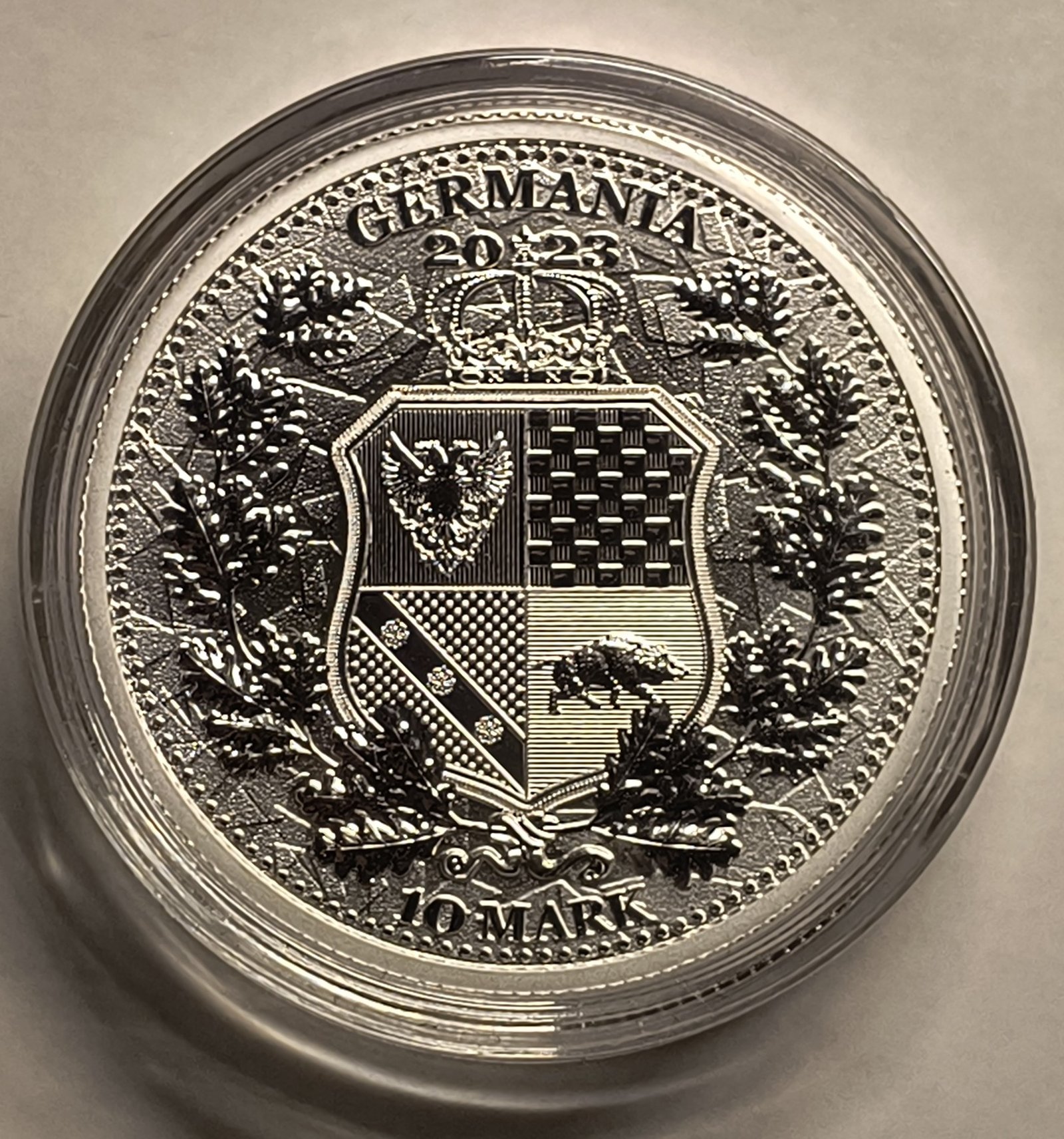 2 Oz Plata Germania 2023 - Allegories: Germania & Galia - Imagen 2