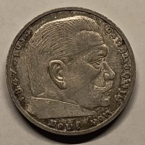 5 Reichsmark 1939-B Hindenburg
