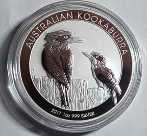 1 oz Plata Kookaburra 2017 - Perth Mint - Australia
