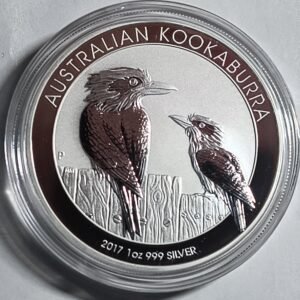 1 oz Plata Kookaburra 2017 - Perth Mint - Australia