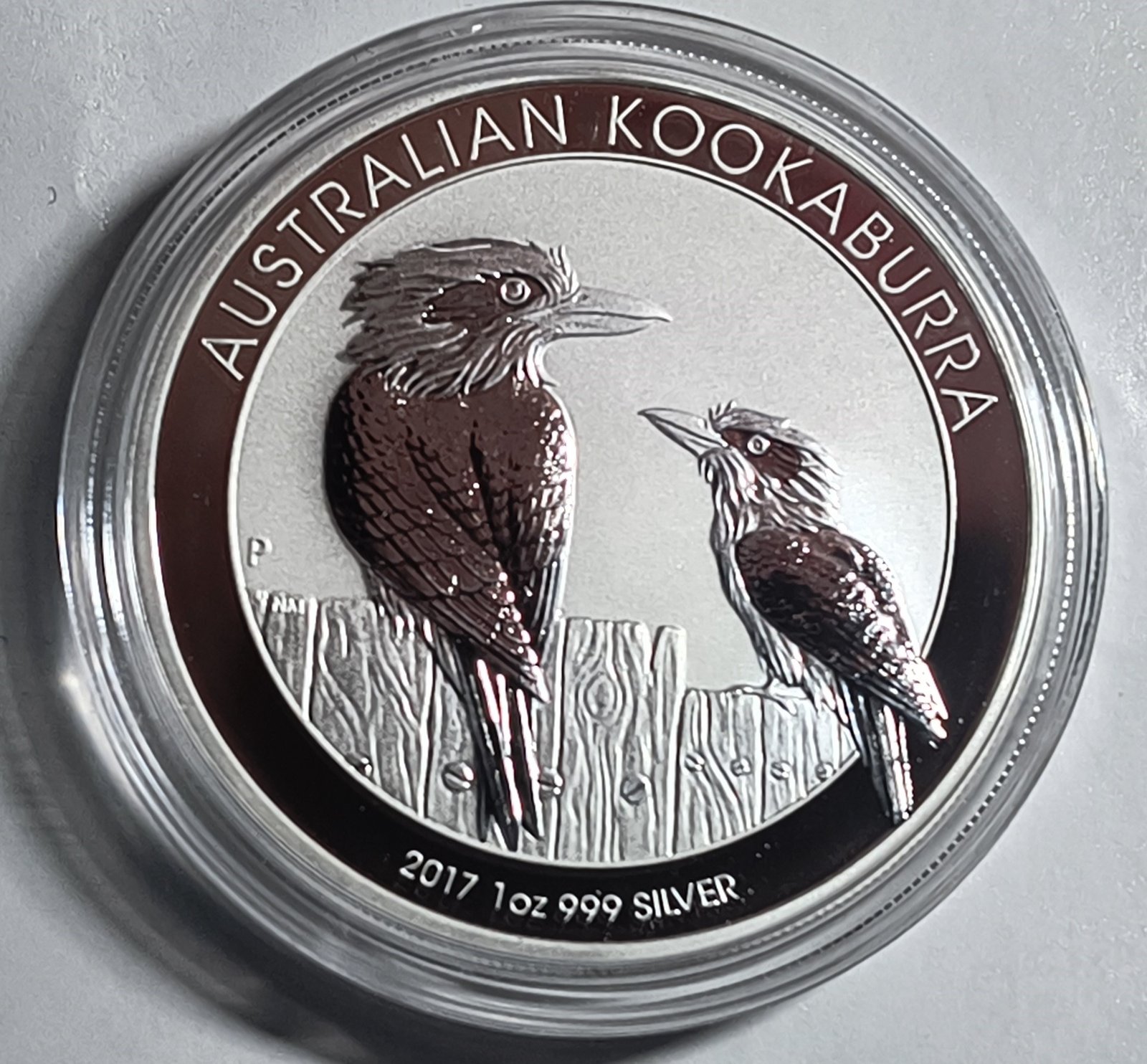 1 oz Plata Kookaburra 2017 - Perth Mint - Australia