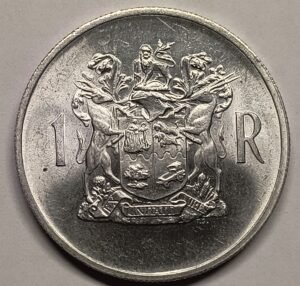 1 Rand Sudáfrica 1969 Dr. T.E. Dönges