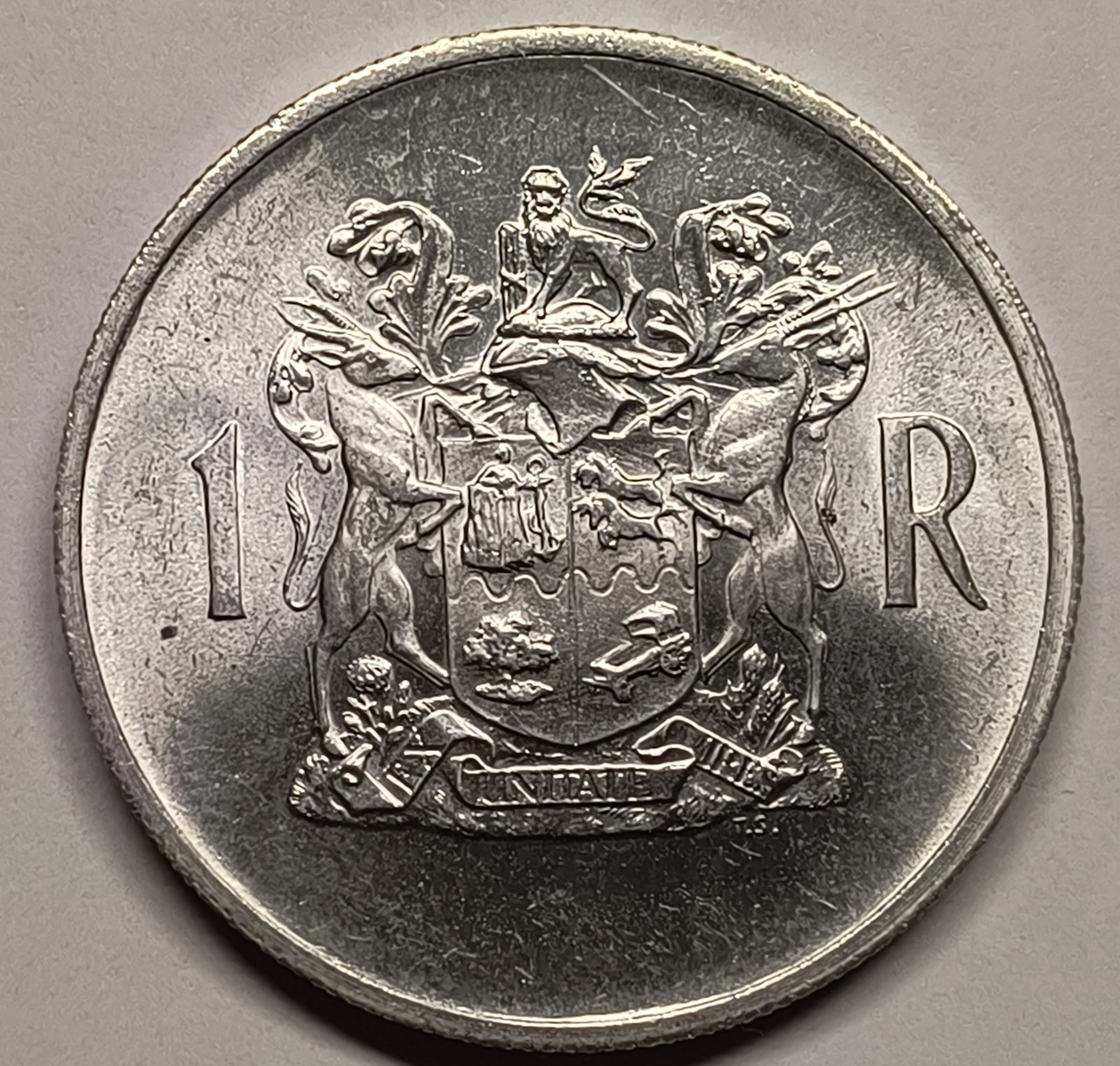 1 Rand Sudáfrica 1969 Dr. T.E. Dönges