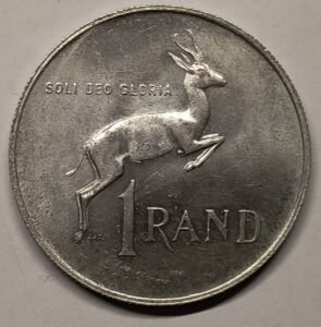 1 Rand Sudáfrica 1967 Dr. Verwoerd