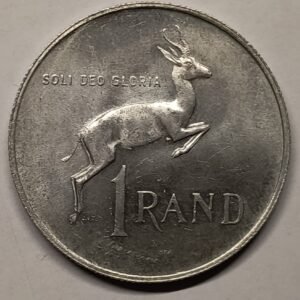 1 Rand Sudáfrica 1967 Dr. Verwoerd