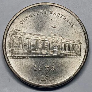 1000 Soles de Oro Perú 1979 – Sesquicentenario Congreso Nacional anverso
