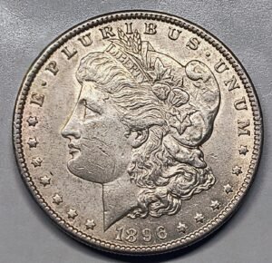 1 Dollar Plata Morgan 1896 – Estados Unidos (Filadelfia) · Plata 0,900 · ArgentumSun