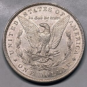 1 Dollar Plata Morgan 1896 – Estados Unidos (Filadelfia) reverso