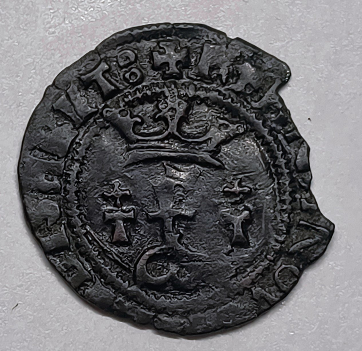 Blanca Reyes Católicos – Toledo – T superada de Cruz · Vellón · ArgentumSun