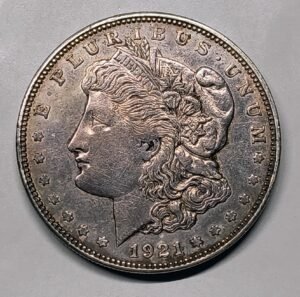 1 Dólar Morgan 1921- Denver · Plata 0,900 · ArgentumSun