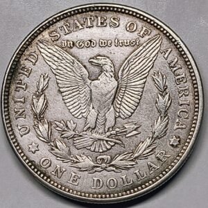 1 Dólar Morgan 1921- Denver reverso