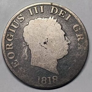 Media Corona Reino Unido 1818 - Jorge III