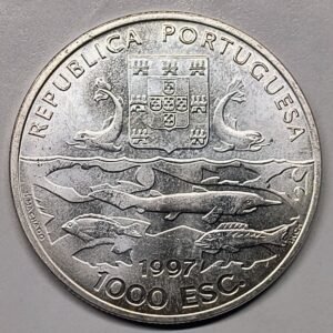 1000 Escudos Portugal 1997 – Expediciones Oceanográficas reverso