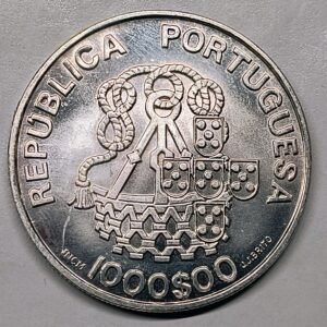 1000 Escudos Portugal 1998 – 500 Aniv. Santa Casa Misericordia reverso