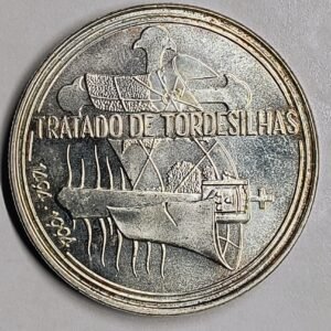 1000 Escudos Portugal 1994 – Tratado de Tordesillas · Plata 0,500 · ArgentumSun