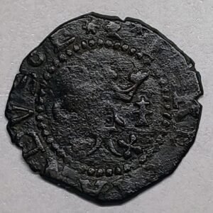 Blanca Reyes Católicos – Cuenca – Marca C y Cáliz · Vellón · ArgentumSun