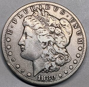 1 Dollar Plata Morgan 1880-S – Estados Unidos · Plata 0,900 · ArgentumSun