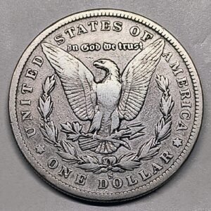 1 Dollar Plata Morgan 1880-S – Estados Unidos reverso