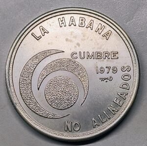 20 Pesos Cuba 1979 – Cumbre Países No Alineados · Plata 0,925 · ArgentumSun