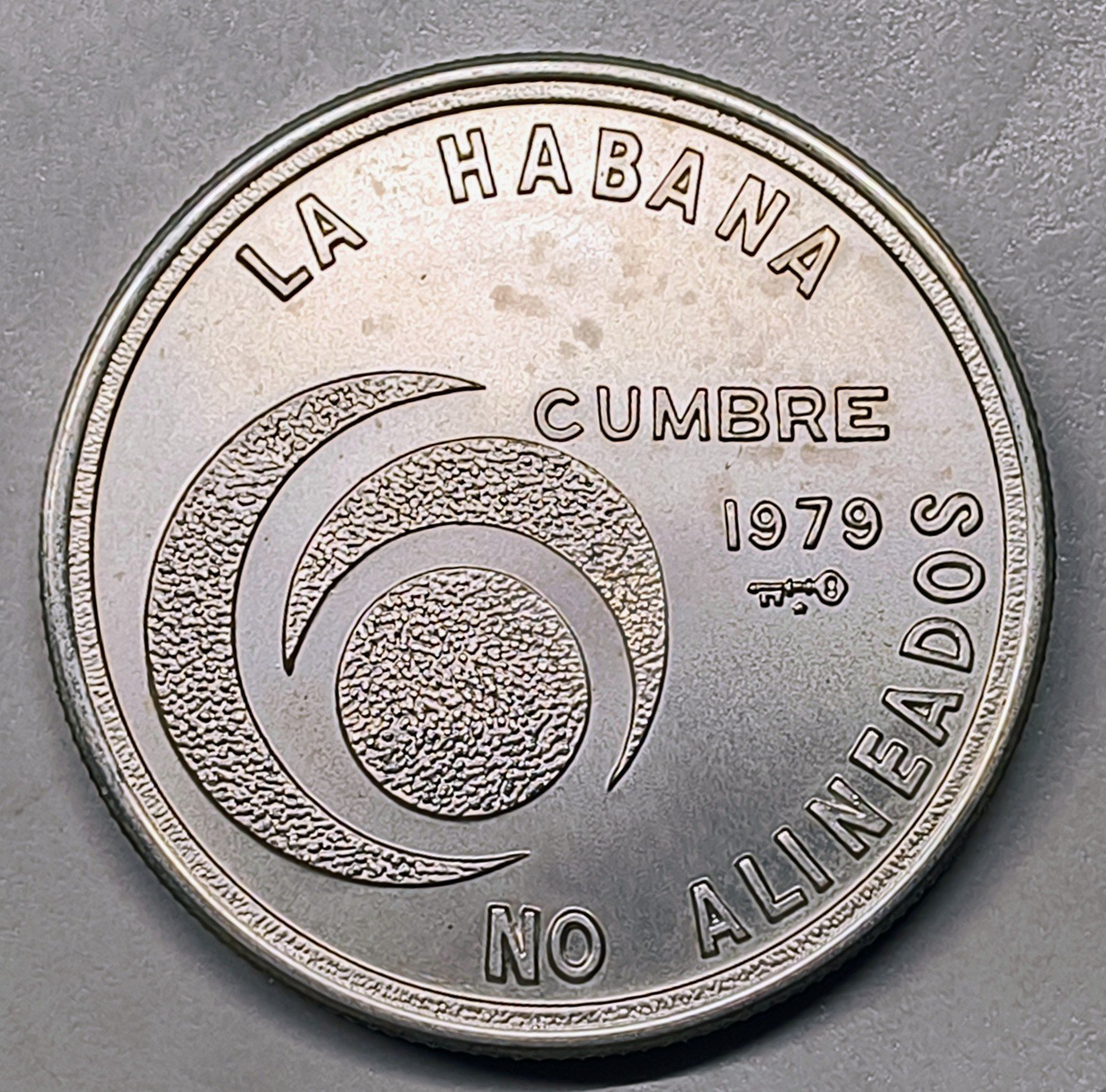 20 Pesos Cuba 1979 – Cumbre Países No Alineados · Plata 0,925 · ArgentumSun
